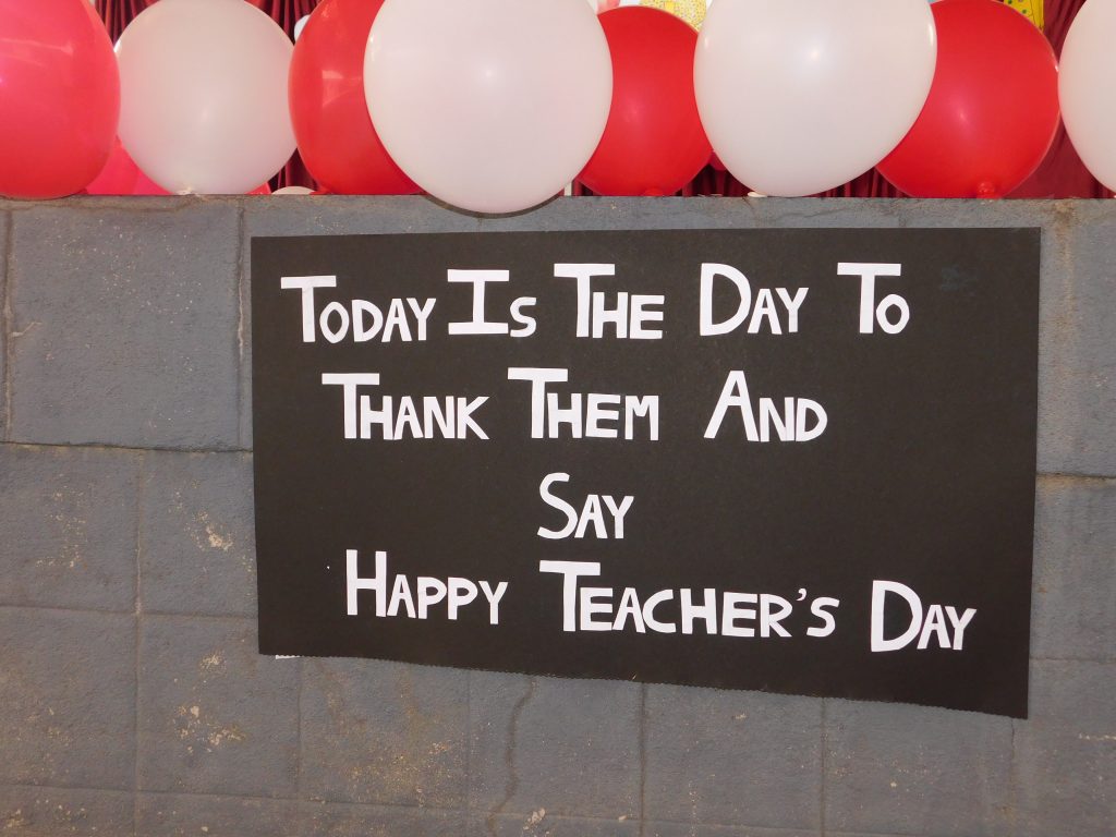 Teacher’s Day – 2019